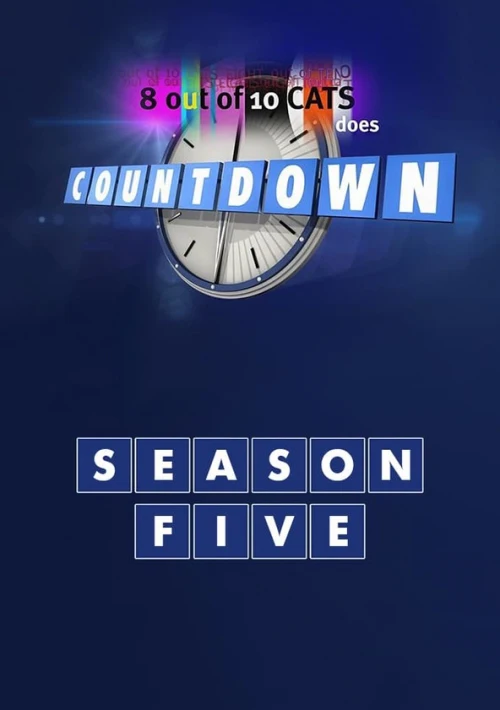 Poster  de la temporada 5 de 8 Out of 10 Cats Does Countdown