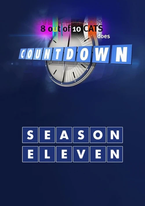 Poster  de la temporada 11 de 8 Out of 10 Cats Does Countdown