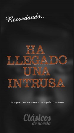 Ha llegado una intrusa