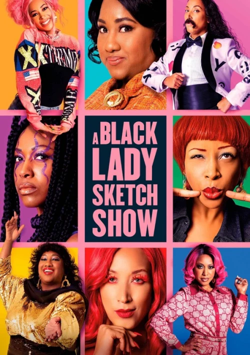 Poster  de la temporada 4 de A Black Lady Sketch Show