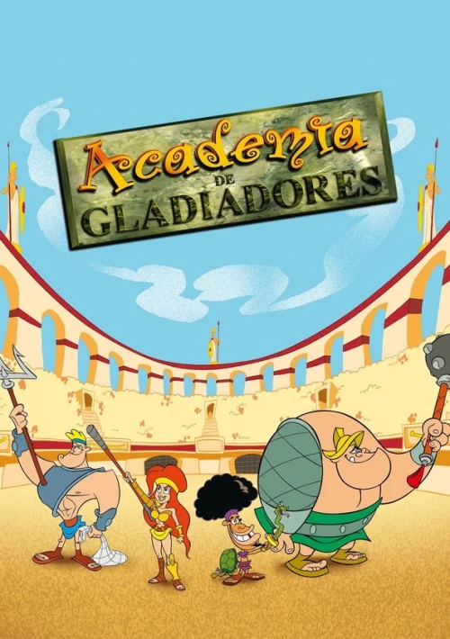 Poster  de la temporada 1 de Academia de gladiadores