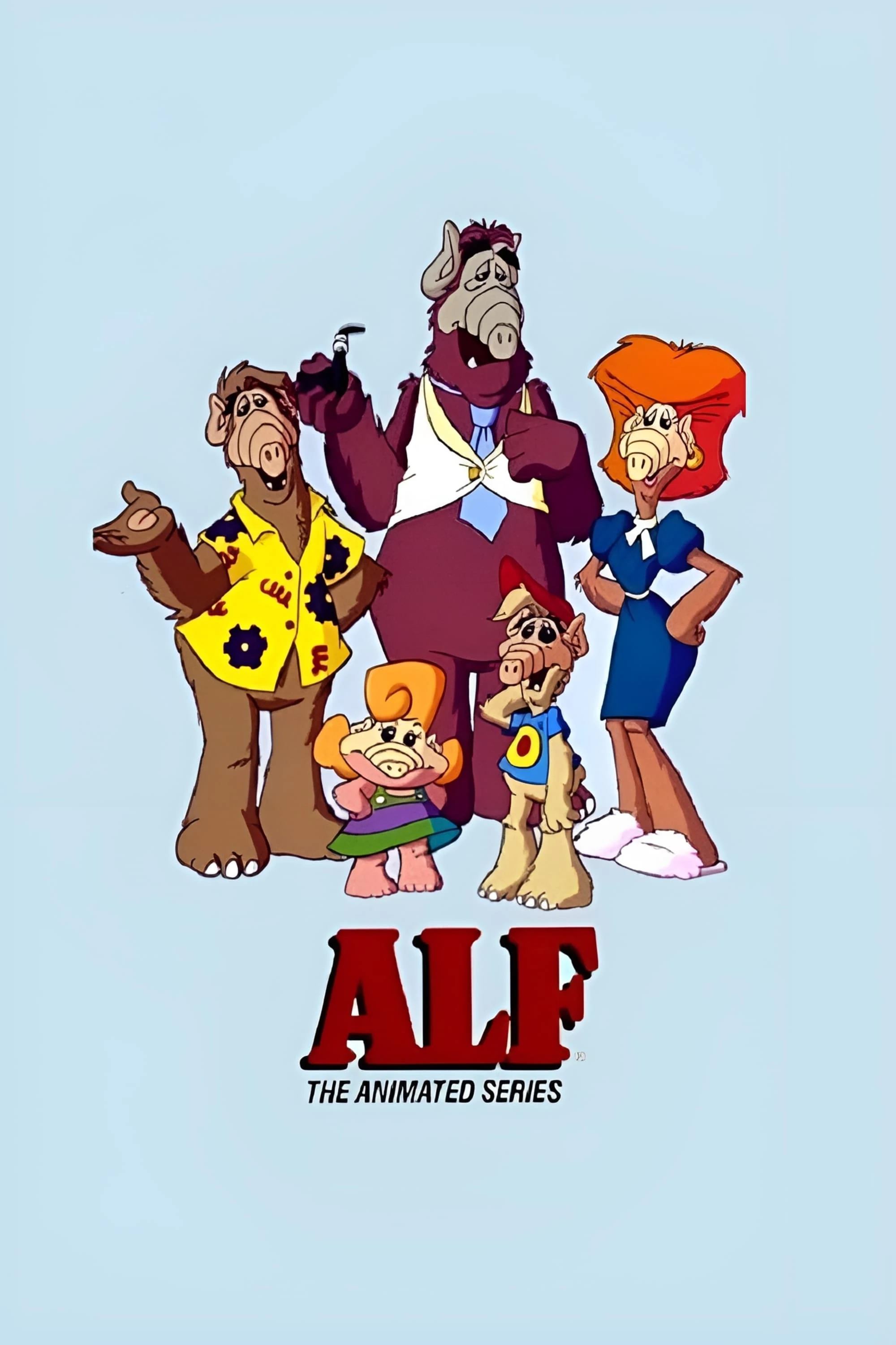 Poster  de ALF en inglés