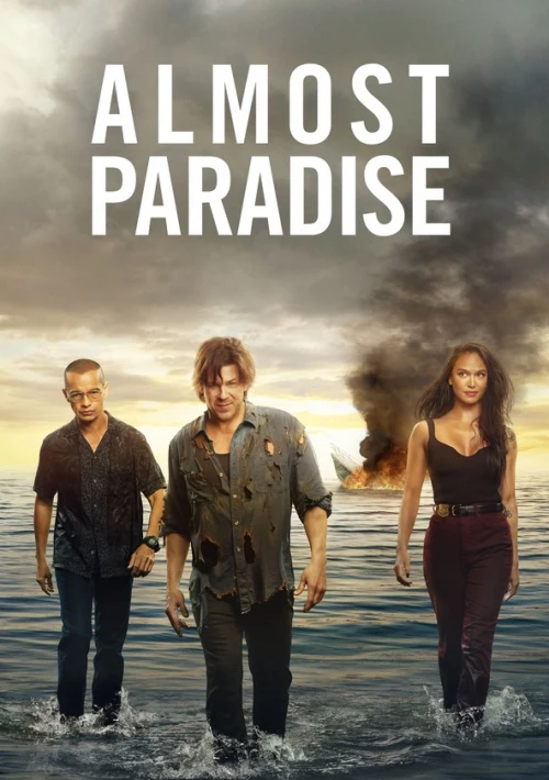 Poster  de la temporada 2 de Almost Paradise