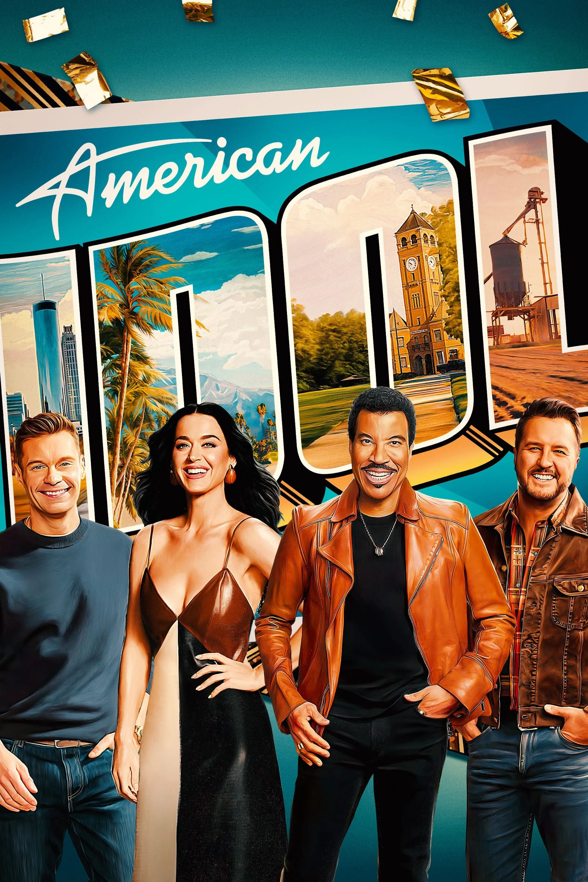 Poster  de American Idol en inglés