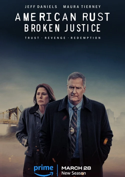 Poster  de la temporada 2 de American Rust
