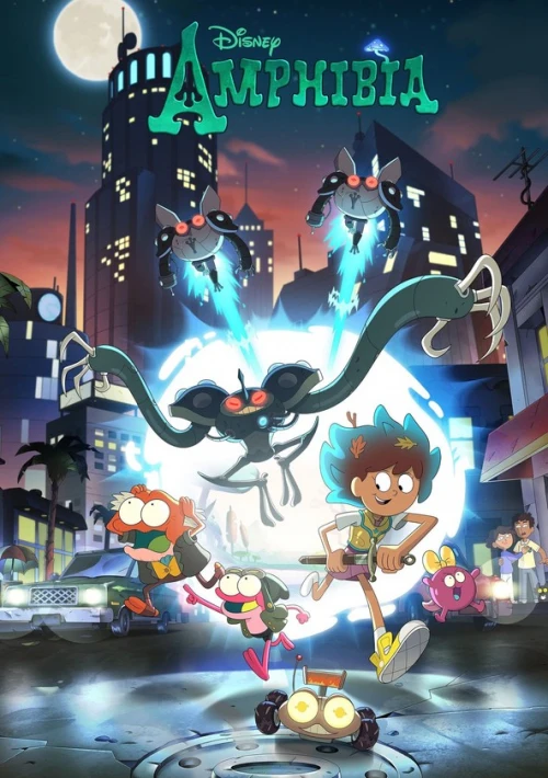 Poster  de la temporada 3 de Amphibia