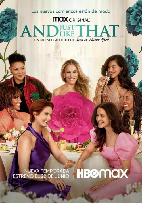 Poster  de la temporada 2 de And Just Like That…