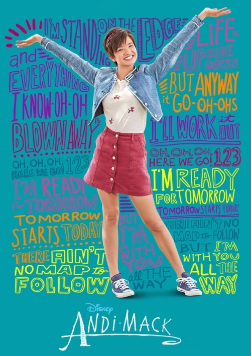 Poster  de la temporada 2 de Andi Mack