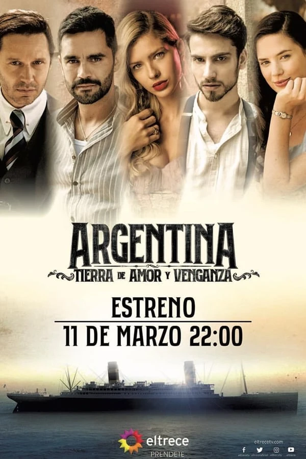 Poster  de Argentina, tierra de amor y venganza