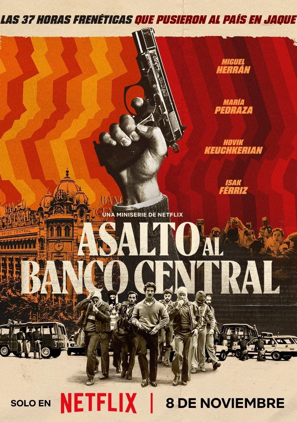 Poster  de Bank Under Siege en español