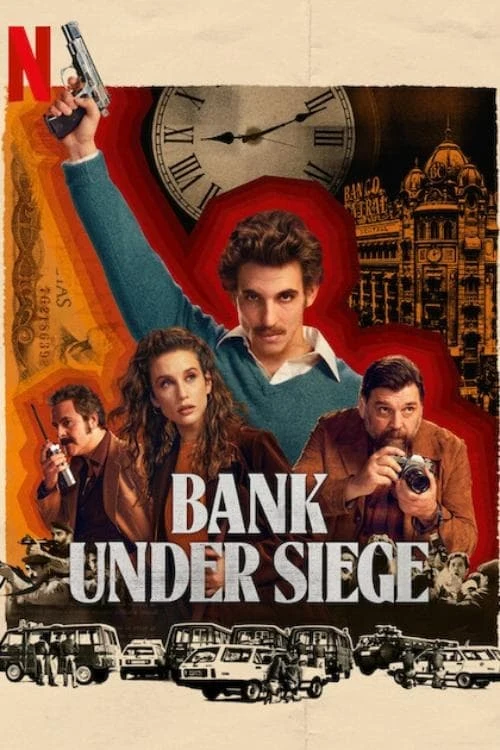 Poster  de Bank Under Siege en inglés