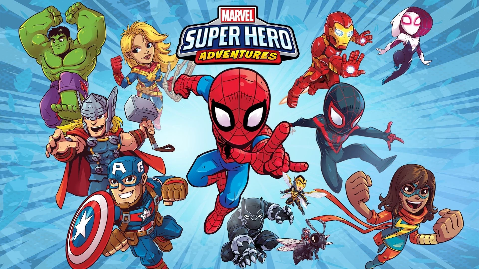 Foto de Aventuras de los superhéroes de Marvel