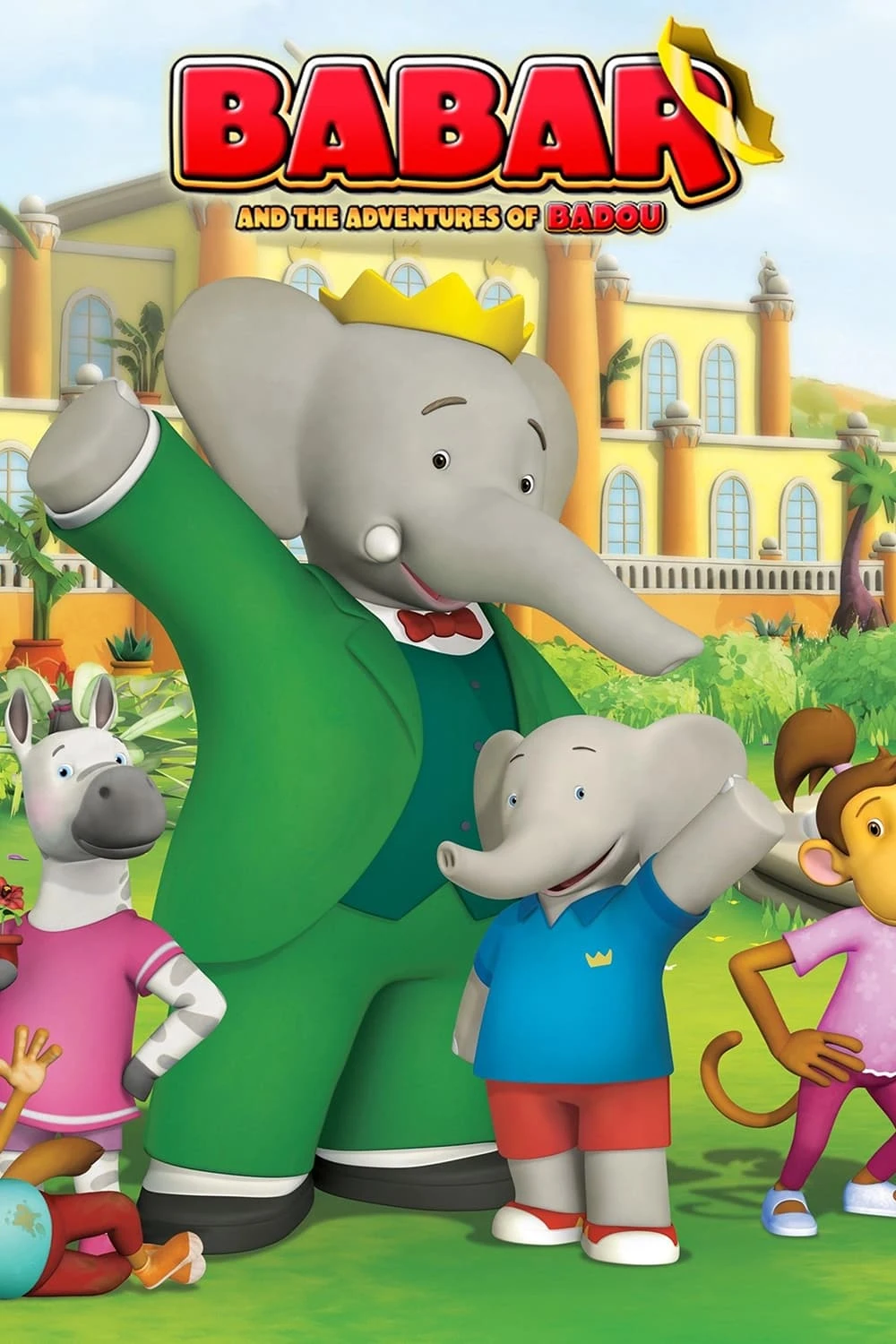 Poster  de Babar and the Adventures of Badou en inglés