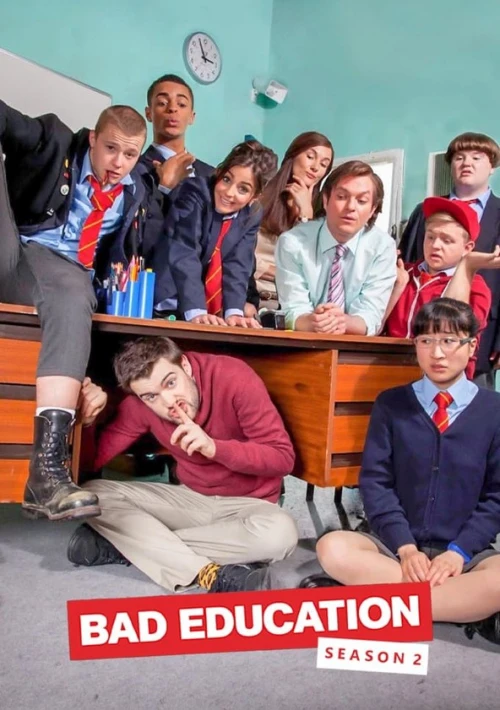 Poster  de la temporada 2 de Bad Education
