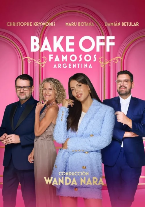 Poster  de la temporada 1 de Bake Off Famosos Argentina