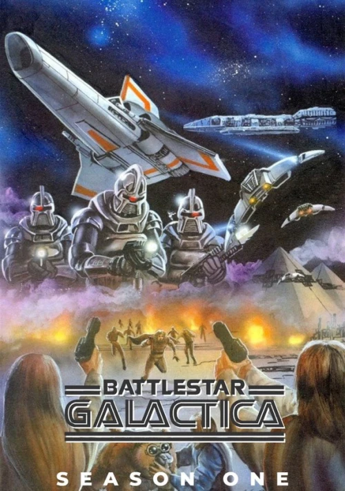 Poster  de la temporada 1 de Battlestar Galactica (1978)