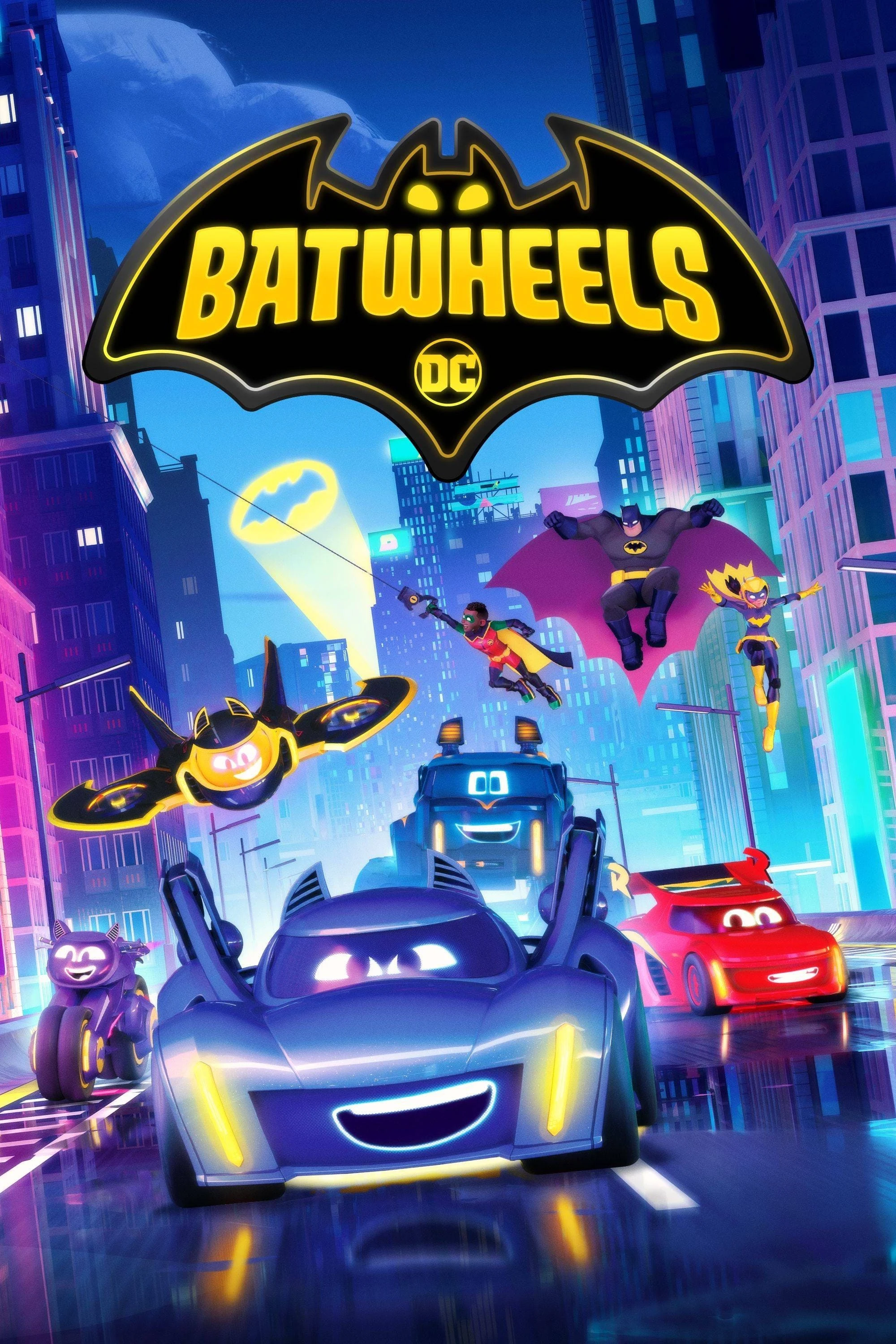 Poster  de Batwheels en inglés