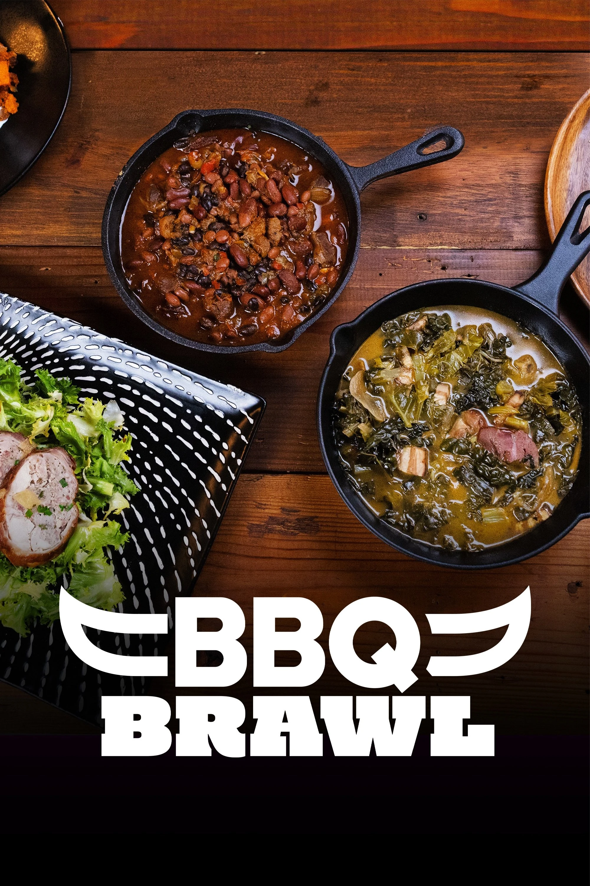Poster  de BBQ Brawl en inglés