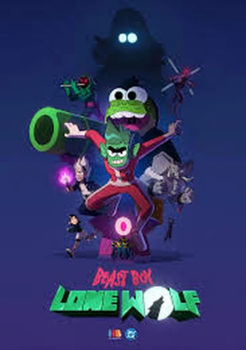 Poster  de la temporada 1 de Beast Boy: Lone Wolf