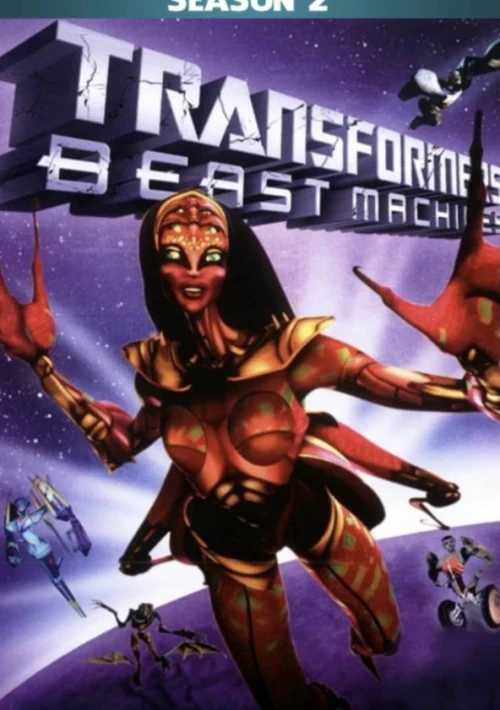 Poster  de la temporada 2 de Beast Machines: Transformers