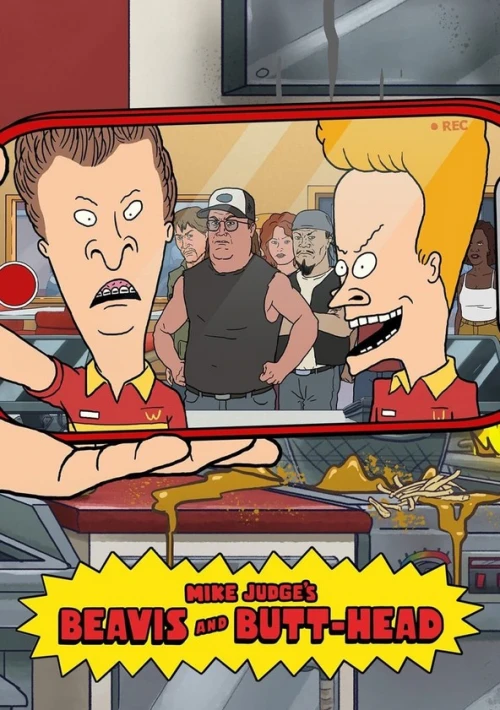 Poster  de la temporada 1 de Beavis and Butthead