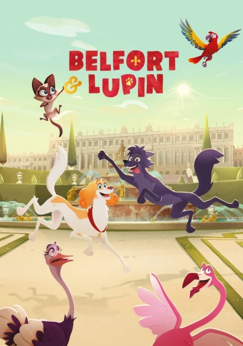Poster  de la temporada 1 de Belfort & Lupin