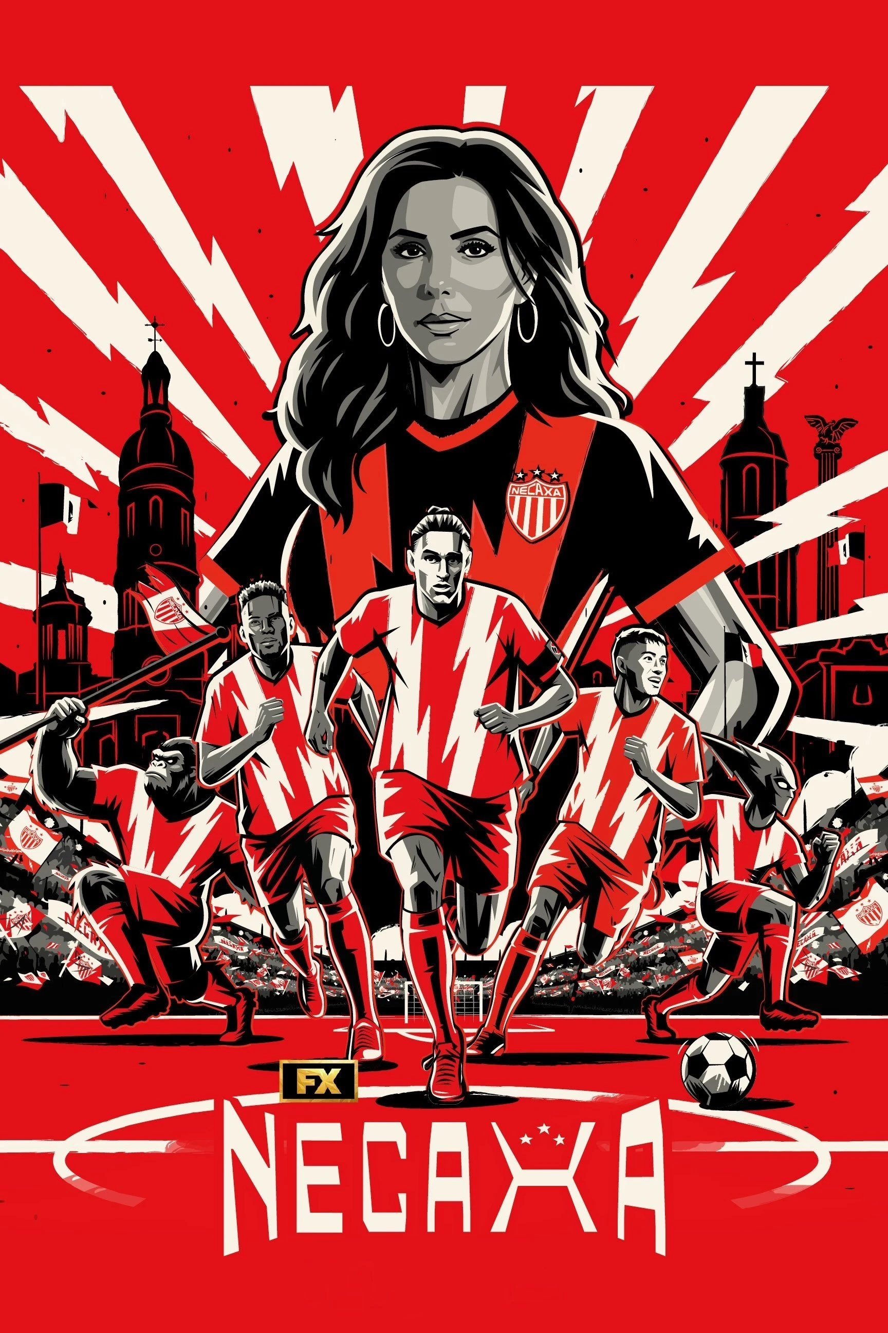 Poster  de Bienvenidos a Necaxa
