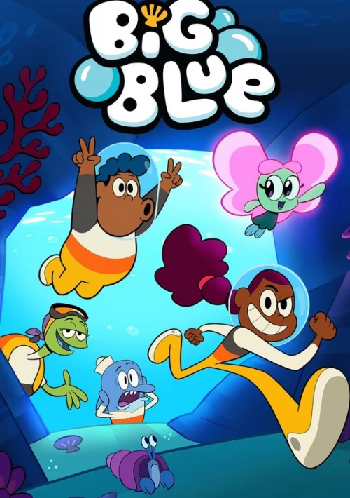 Poster  de la temporada 1 de Big Blue