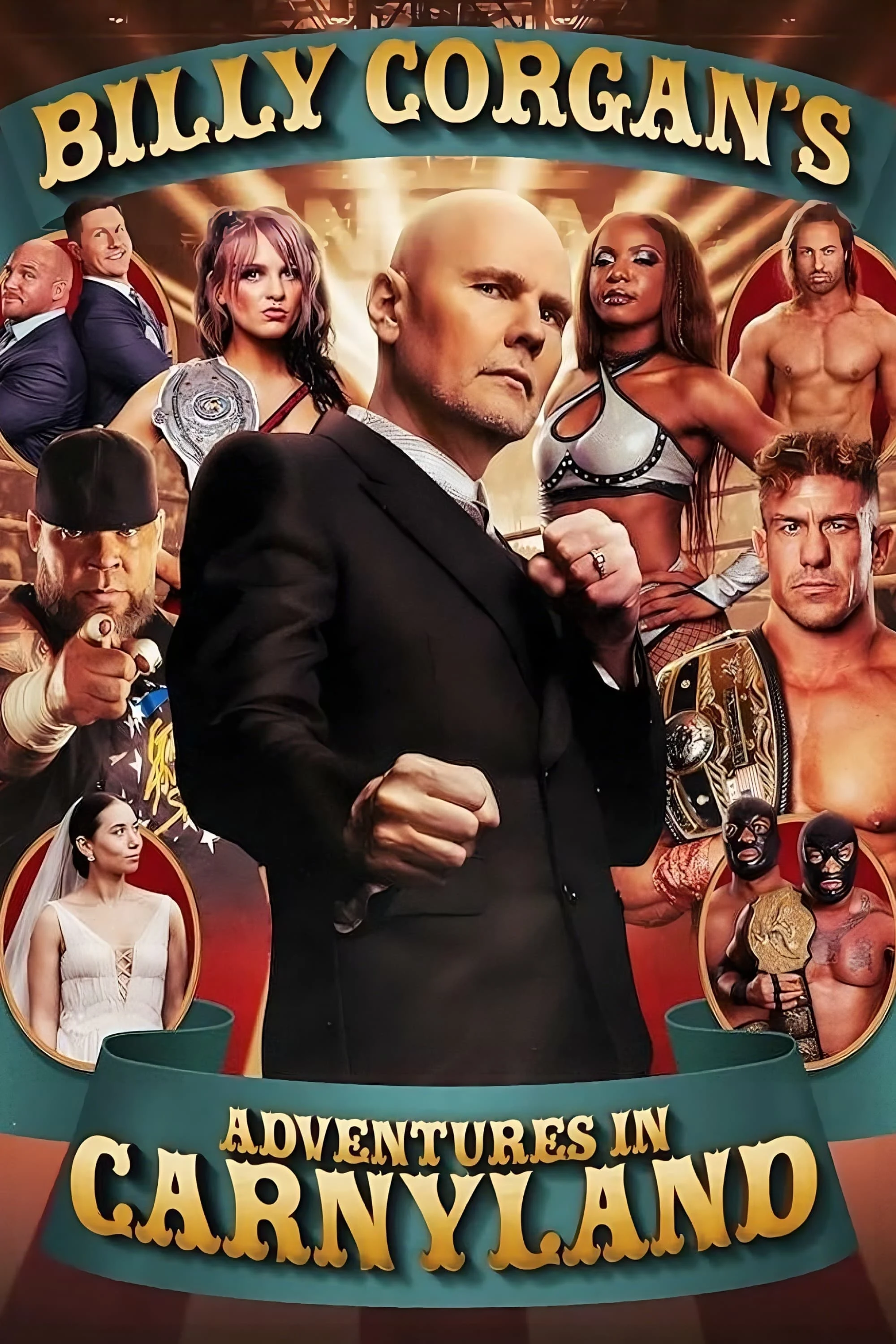 Poster  de Billy Corgan's Adventures in Carnyland en inglés