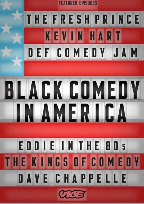 Poster  de la temporada 1 de Black Comedy in America