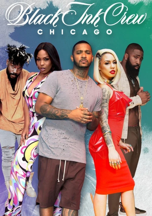 Poster  de la temporada 3 de Black Ink Crew Chicago