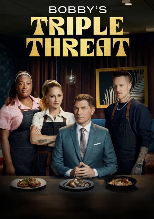 Poster  de la temporada 3 de Bobby's Triple Threat