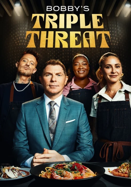 Poster  de la temporada 2 de Bobby's Triple Threat