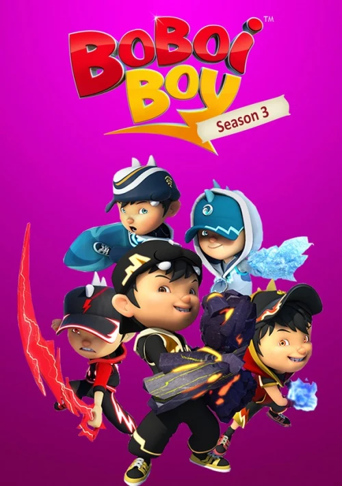 Poster  de la temporada 3 de BoBoiBoy