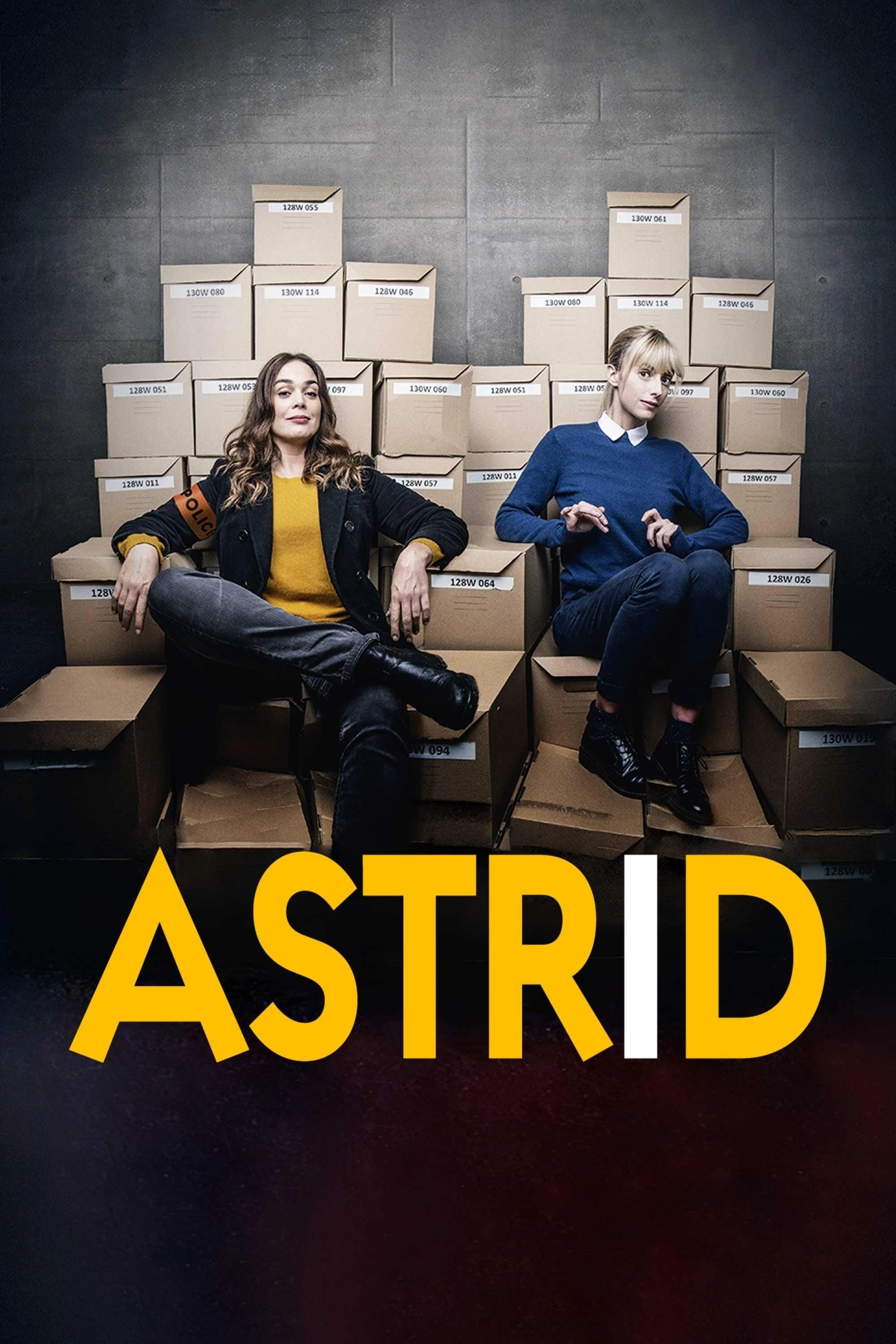 Poster  de Astrid et Raphaëlle en español