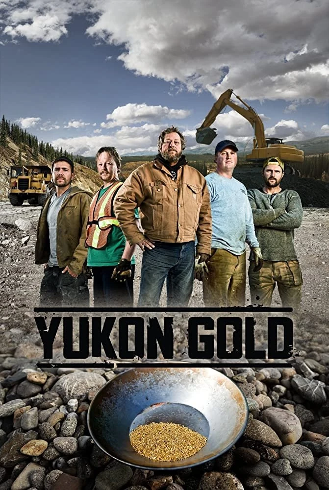Poster  de Buscadores de oro en inglés