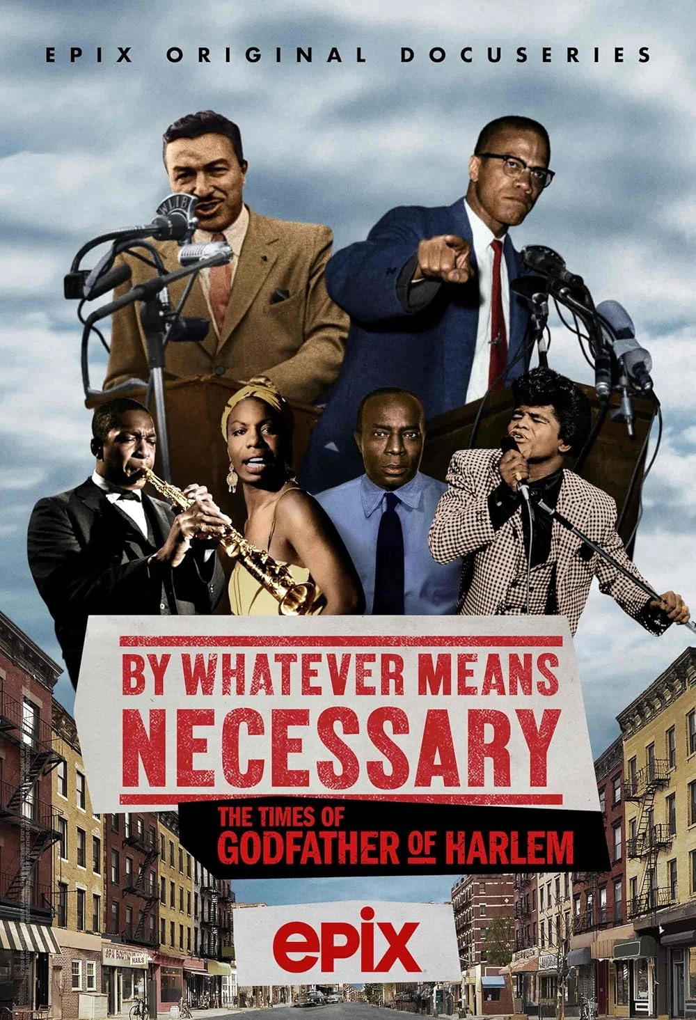 Poster  de By Whatever Means Necessary: The Times of Godfather of Harlem
