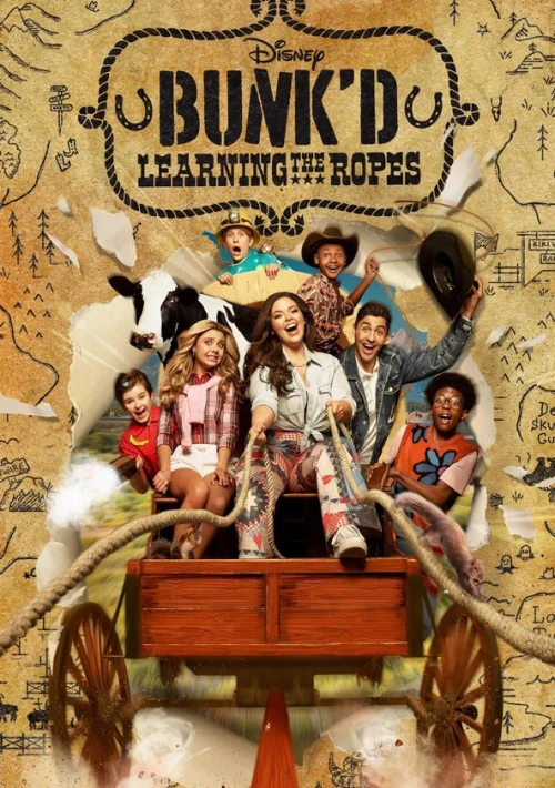 Poster  de la temporada 6 de BUNK'D