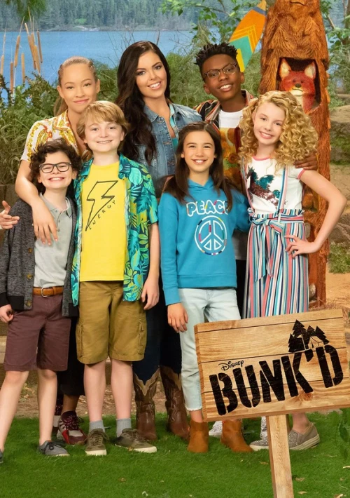 Poster  de la temporada 4 de BUNK'D