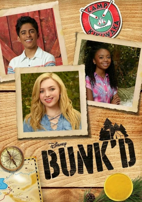 Poster  de la temporada 3 de BUNK'D