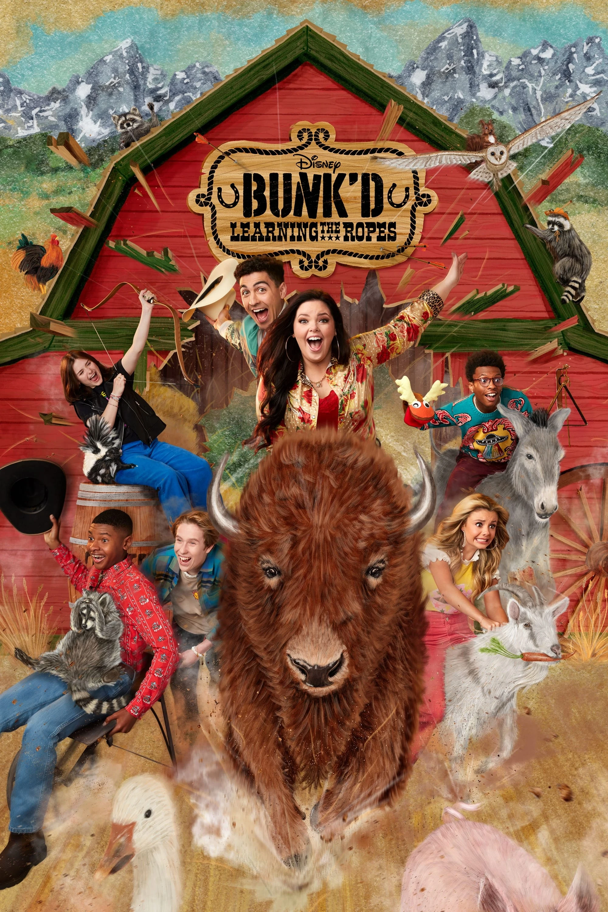 Poster  de BUNK'D en inglés