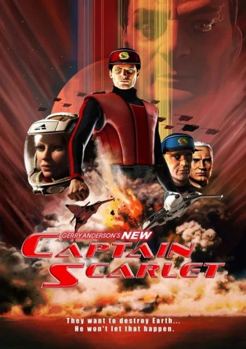 Poster  de la temporada 2 de New Captain Scarlet