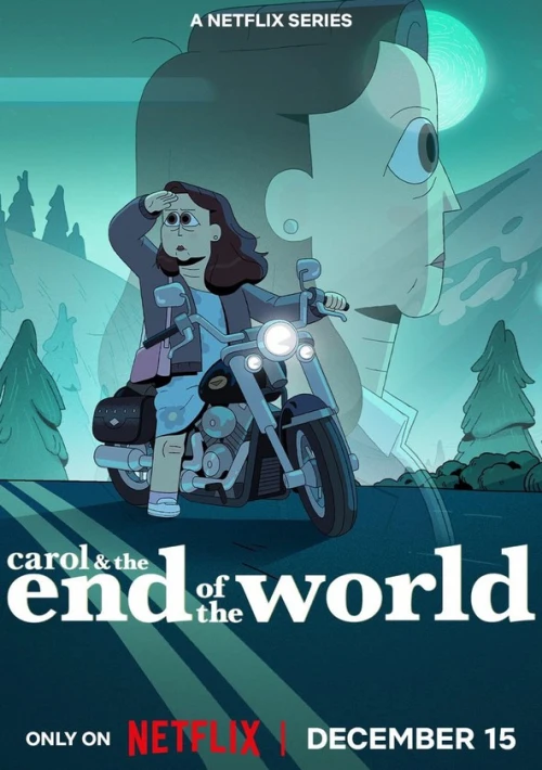 Poster  de la temporada 1 de Carol & the End of the World