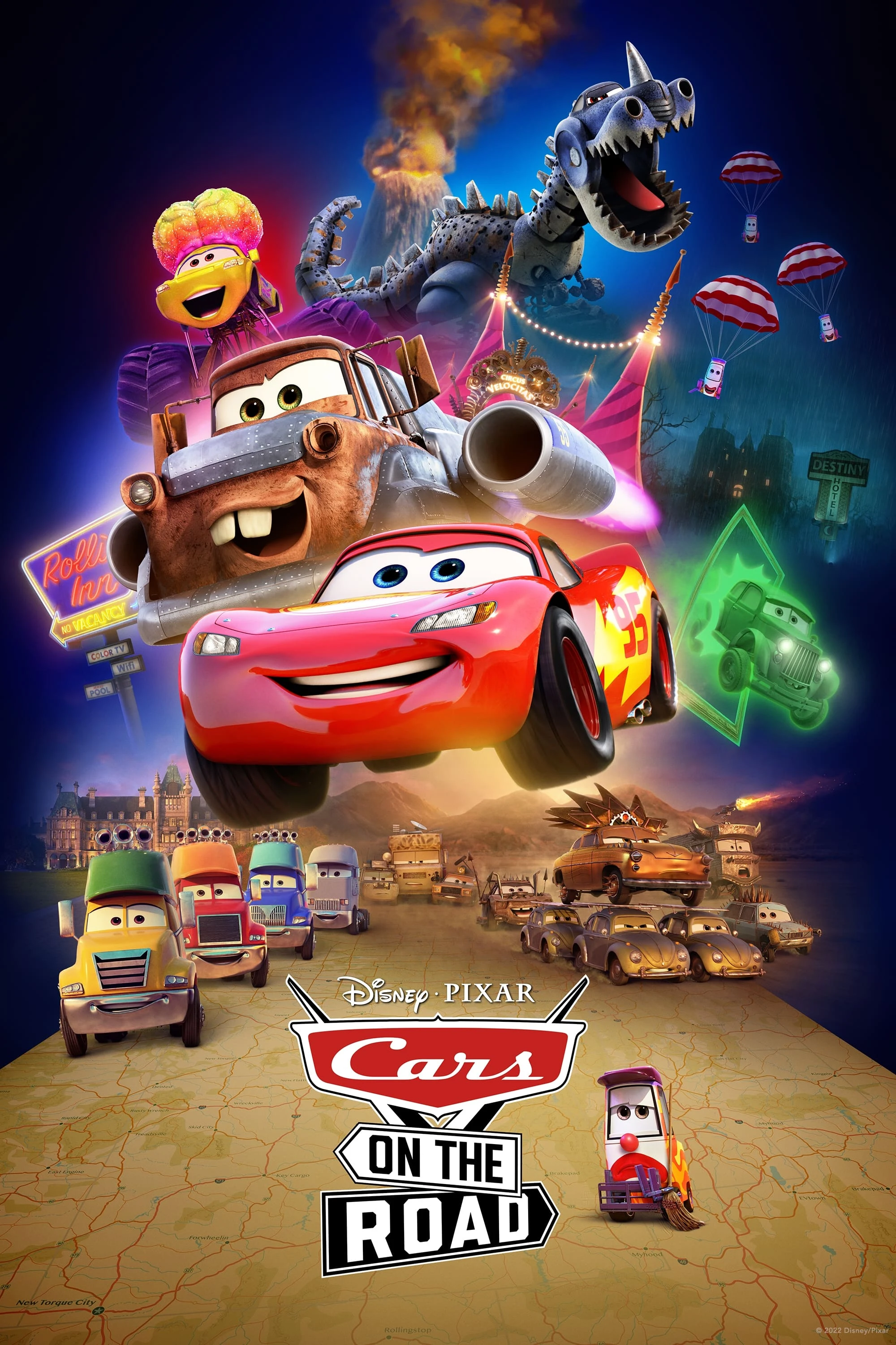 Poster  de Cars on the Road en inglés