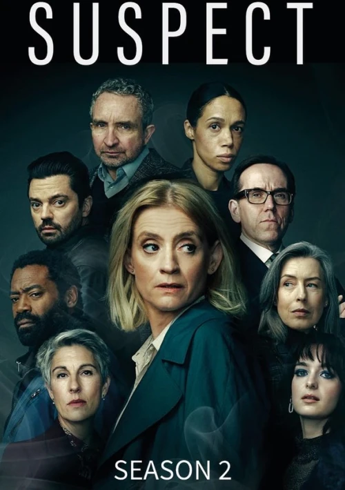 Poster  de la temporada 2 de Suspect