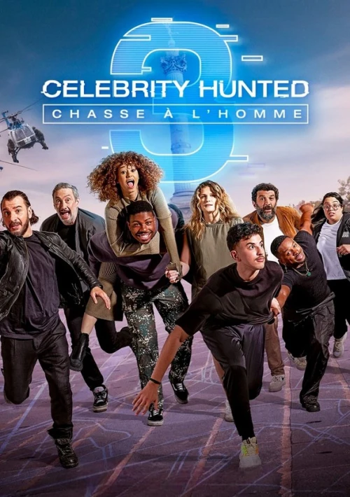 Poster  de la temporada 3 de Celebrity Hunted: Chasse à l'homme