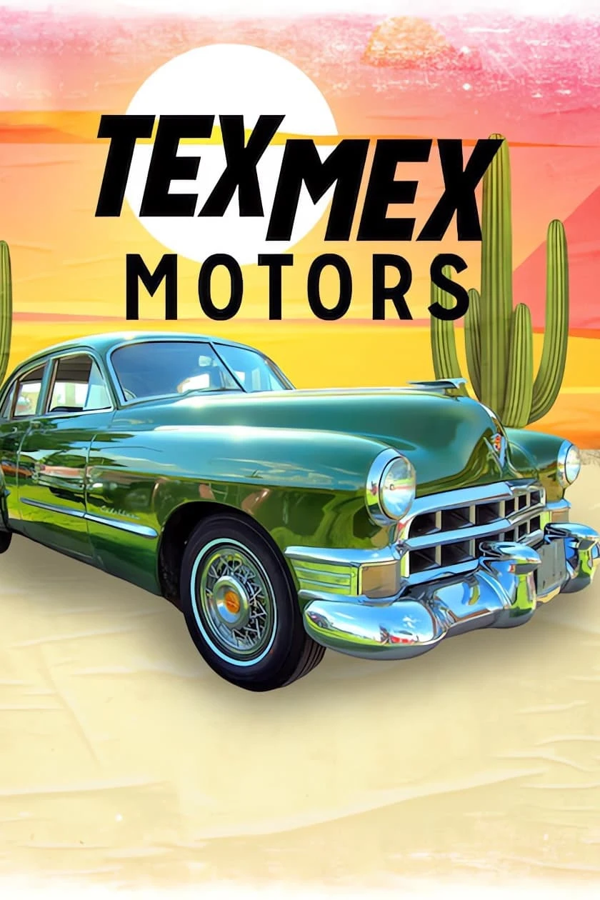 Poster  de Tex Mex Motors en inglés