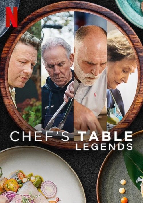 Poster  de la temporada 1 de Chef's Table: Legends