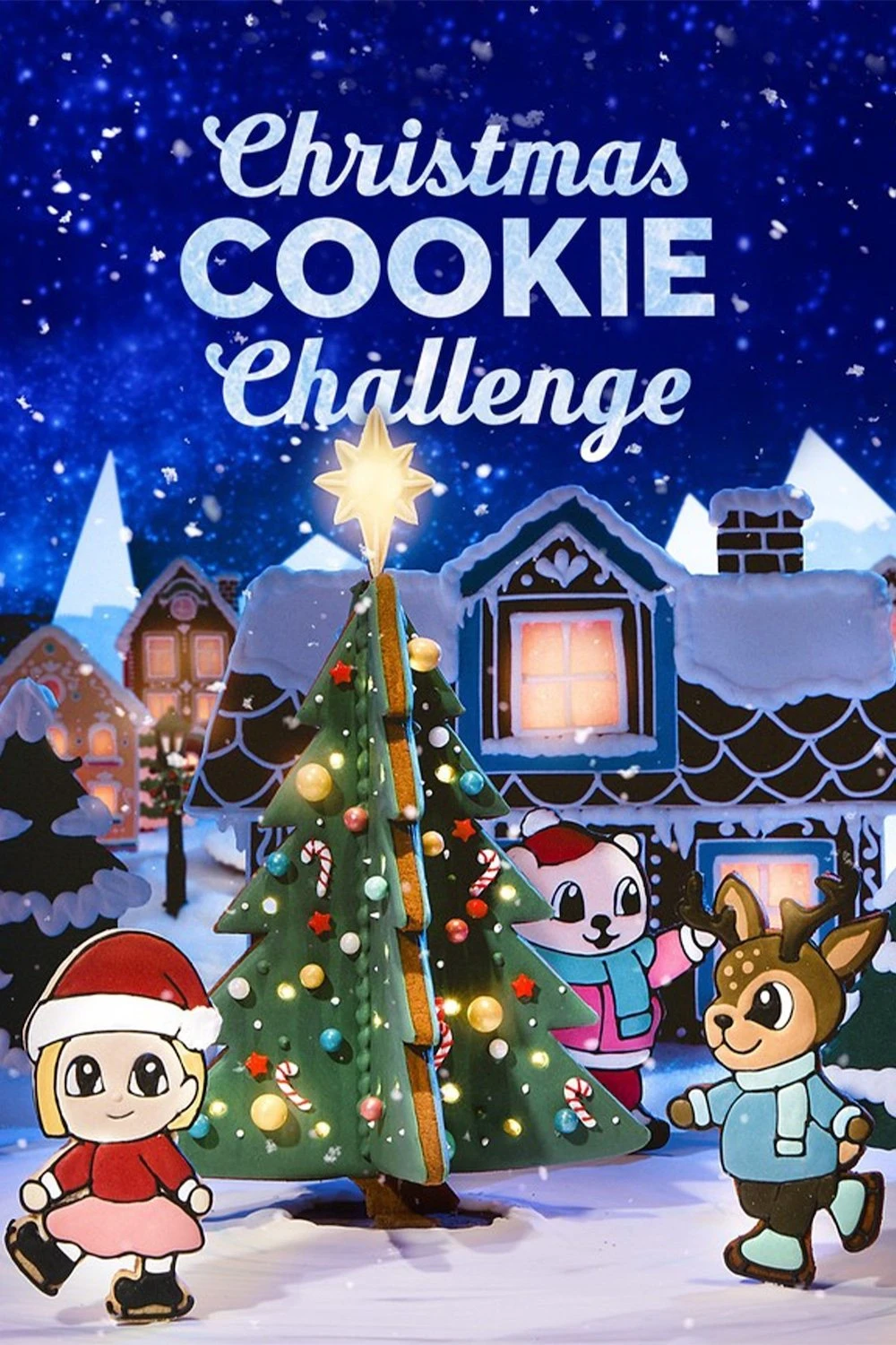 Poster  de Christmas Cookie Challenge en inglés