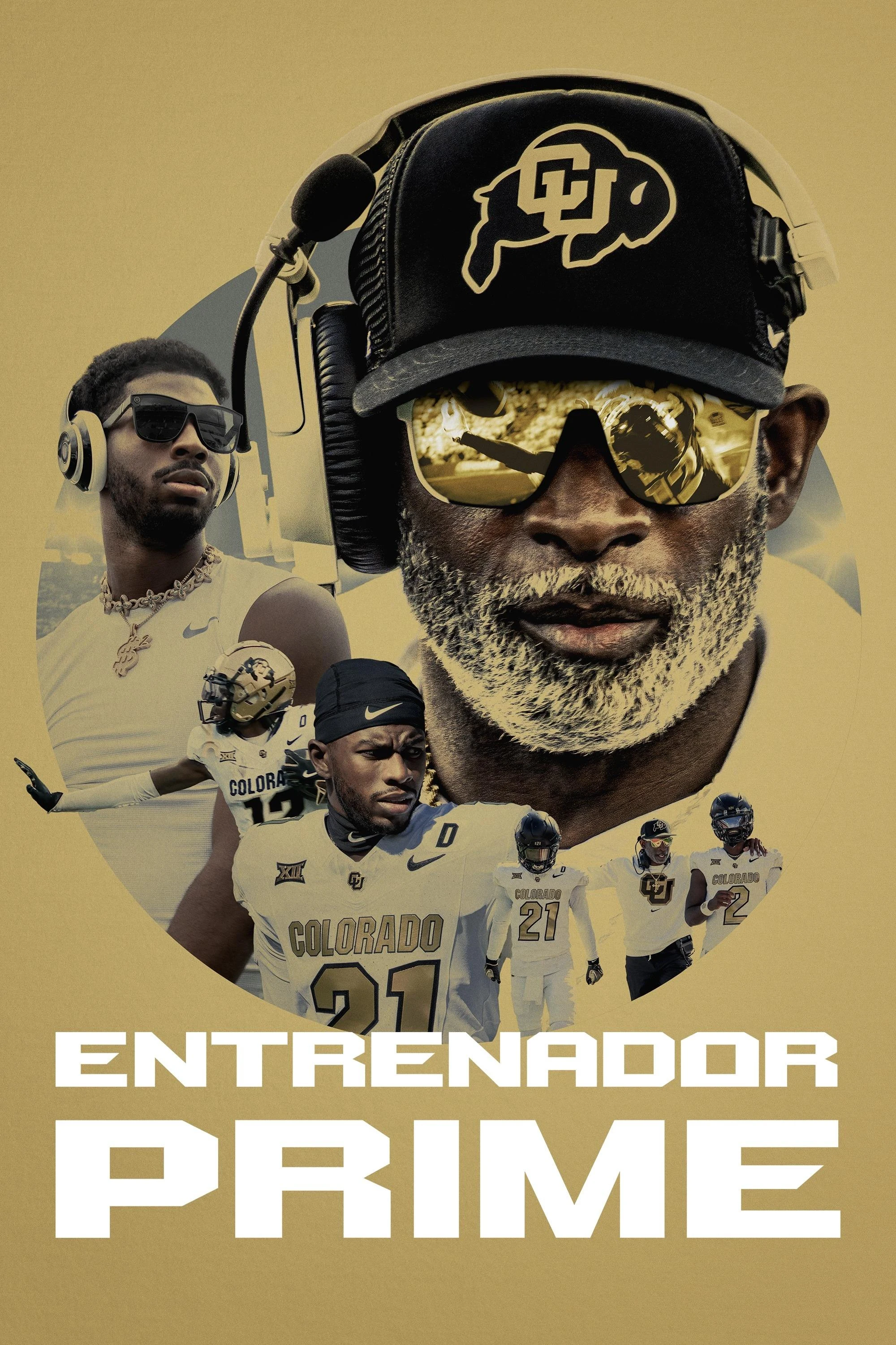 Poster  de Coach Prime en español